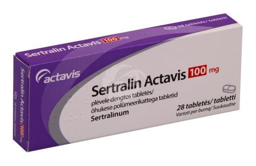 Sertralin Actavis 100 mg