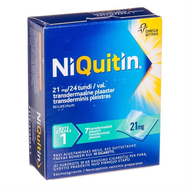 NiQuitin 21 mg/24 val.
