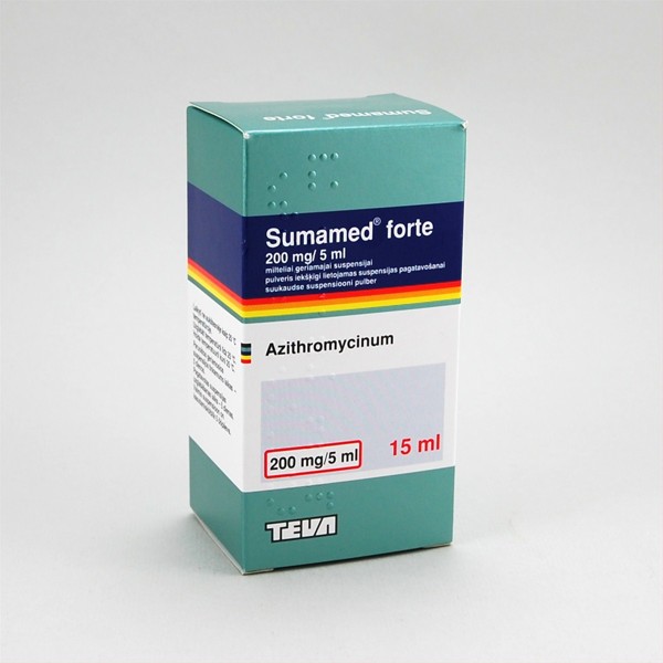 Sumamed forte 200 mg/5 ml
