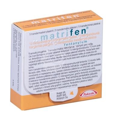 matrifen 12 µg/val.