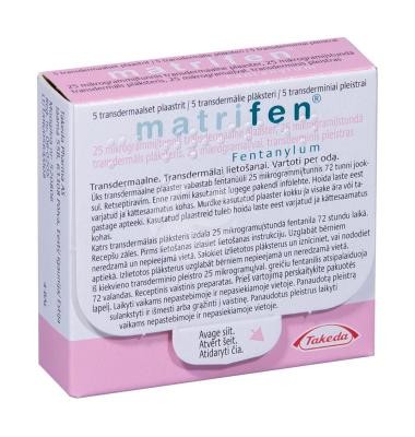matrifen 25 µg/val.