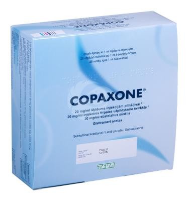 COPAXONE 20 mg/ml