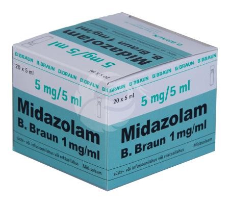 Midazolam B.Braun 1 mg/ml