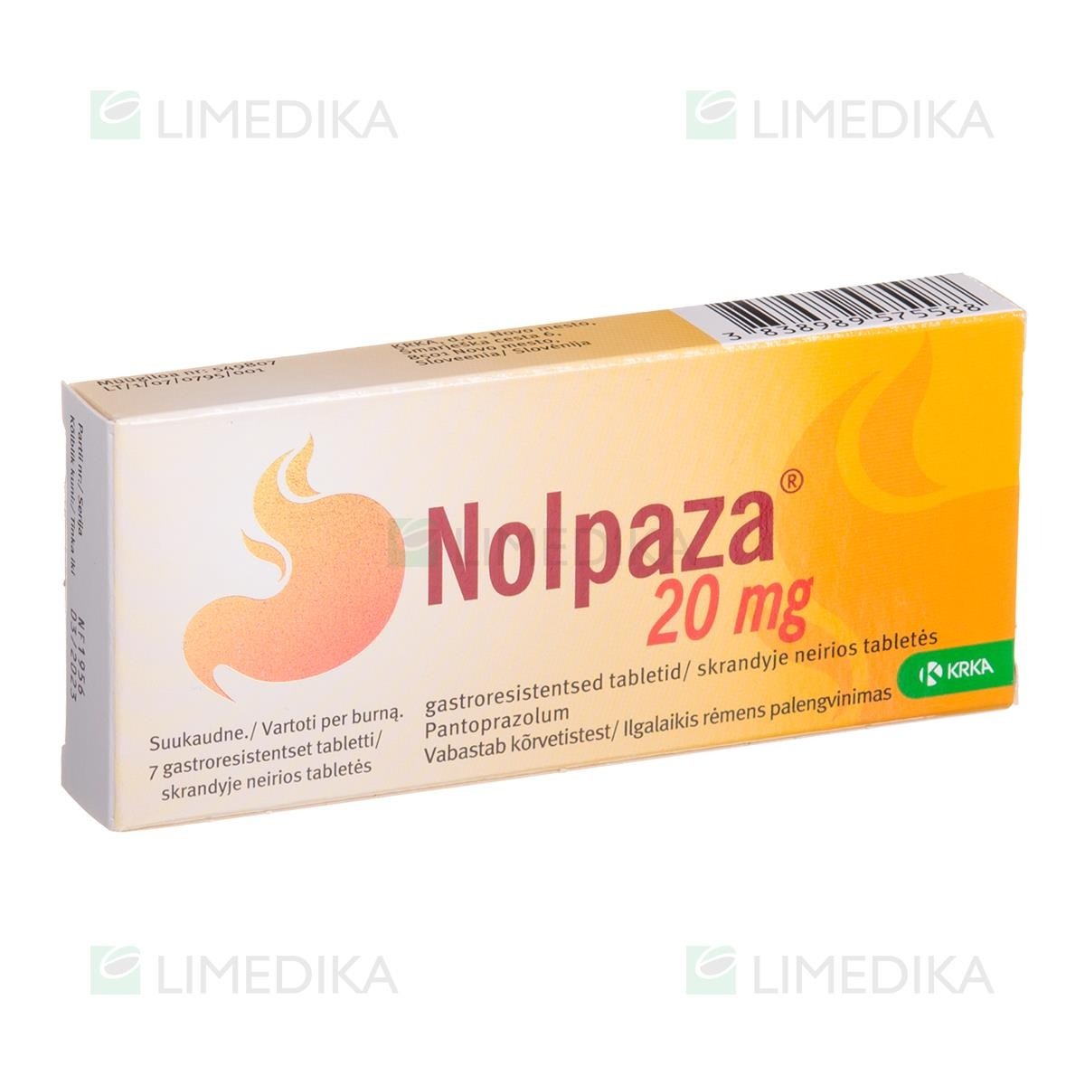Nolpaza 20 mg