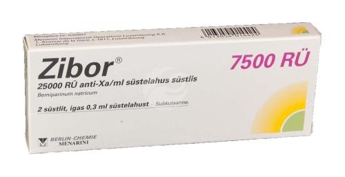 Zibor 25000 anti-Xa TV/ml
