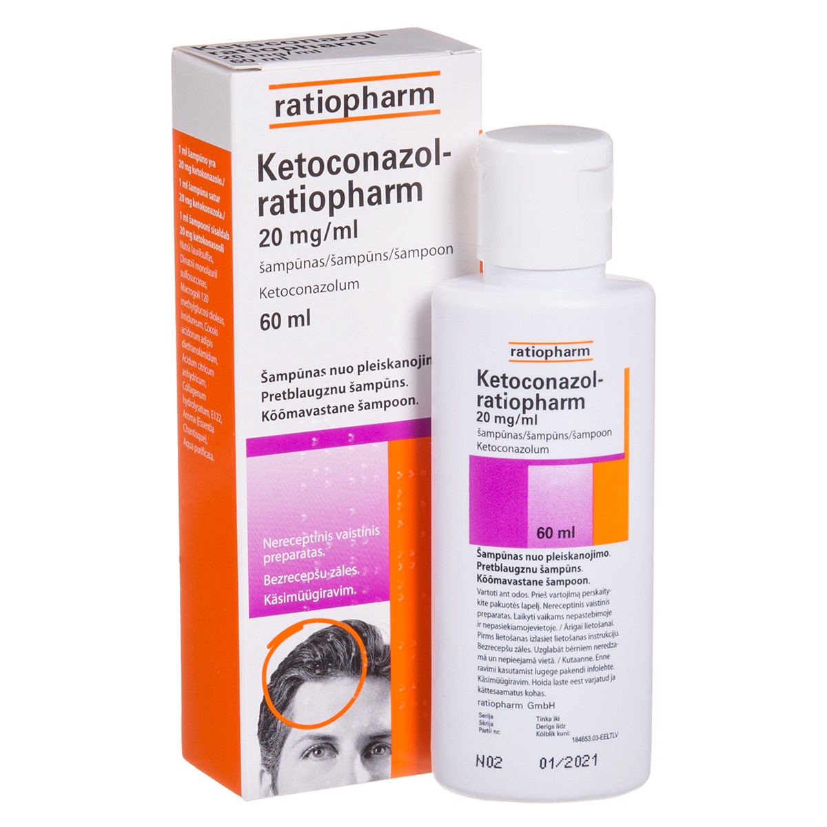 Ketoconazol-ratiopharm 20 mg/ml