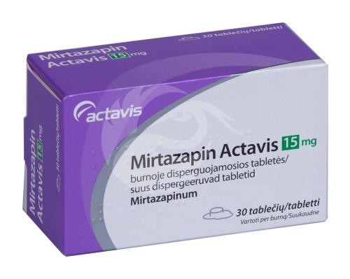 Mirtazapin Actavis 15 mg