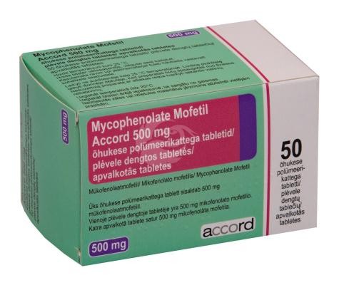 Mycophenolate Mofetil Accord 500 mg