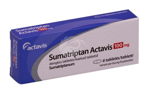 Sumatriptan Actavis 100 mg