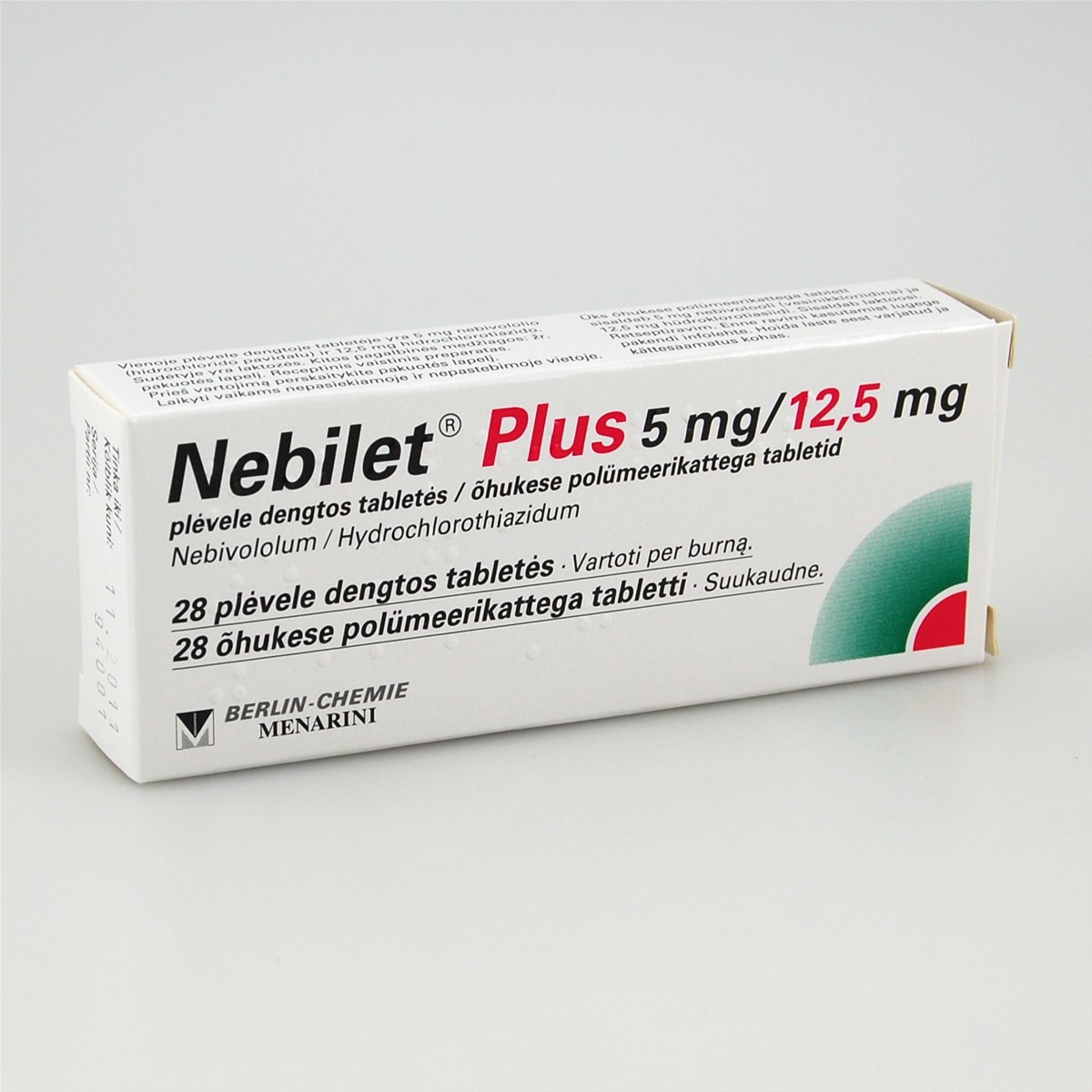 Nebilet Plus 5 mg/12,5 mg