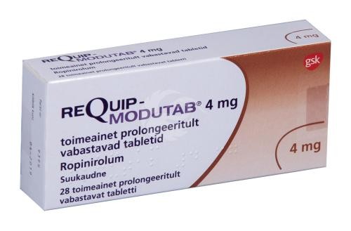 REQUIP - MODUTAB 4 mg