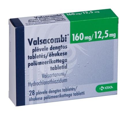 Valsacombi 160 mg/12,5 mg