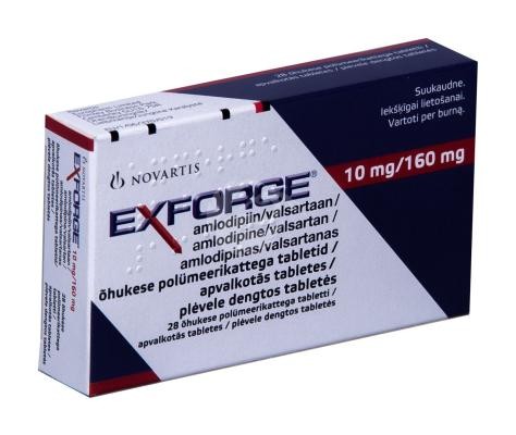 Exforge 10 mg/160 mg