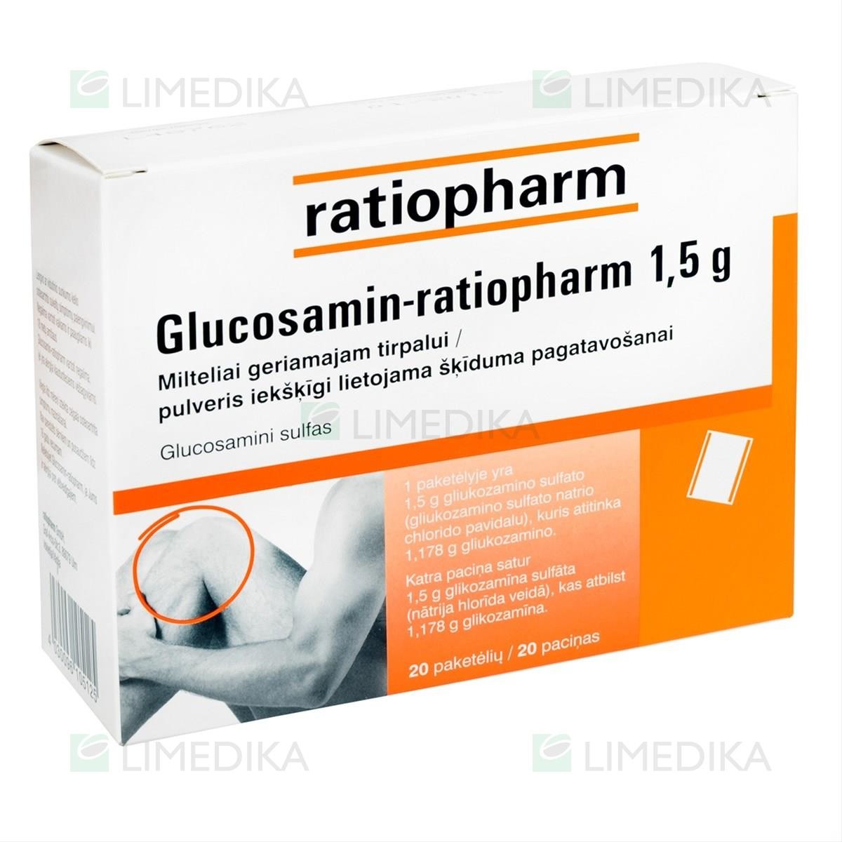 Glucosamin-ratiopharm 1,5 g