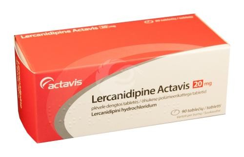 Lercanidipine Actavis 20 mg