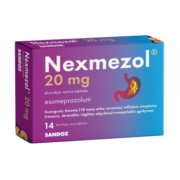 Nexmezol 20 mg