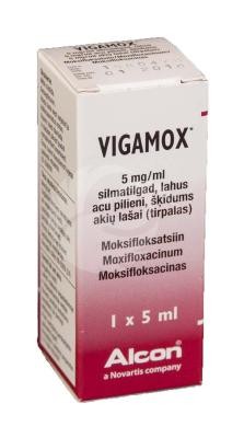 Vigamox 5 mg/ml