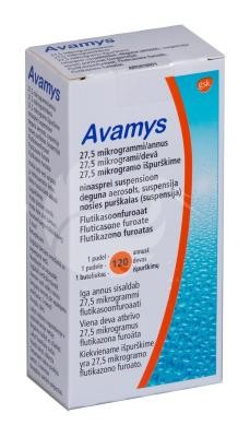 Avamys 27,5 µg/išpurškime