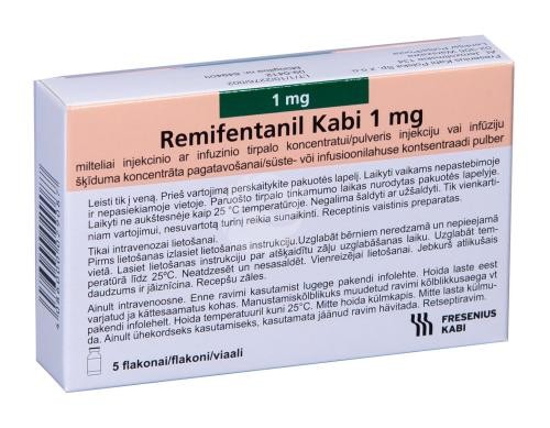 Remifentanil Kabi 1 mg