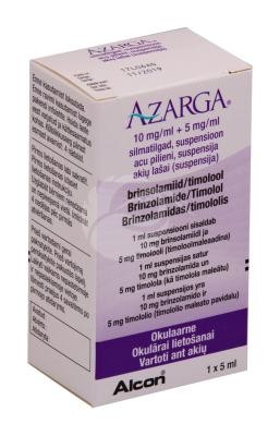 AZARGA 10 mg/5 mg/ml