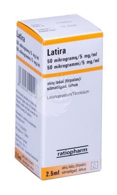 Latira 50 µg/5 mg/ml