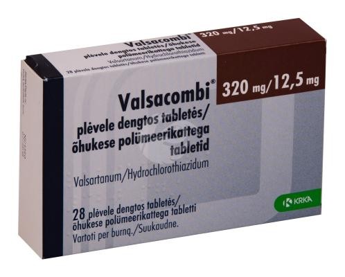 Valsacombi 320 mg/12,5 mg