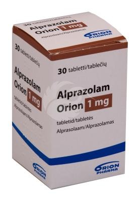 Alprazolam Orion 1 mg