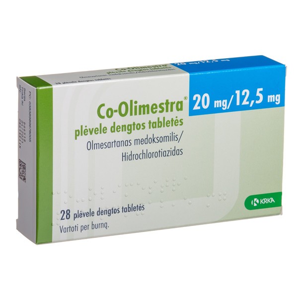 Co-Olimestra 20 mg/12,5 mg