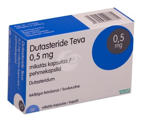 Dutasteride Teva 0,5 mg