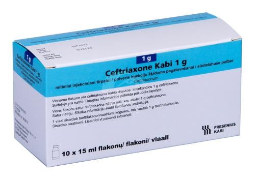 Ceftriaxone Kabi 1 g
