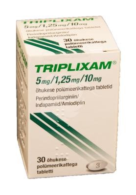 TRIPLIXAM 5 mg/1,25 mg/5 mg