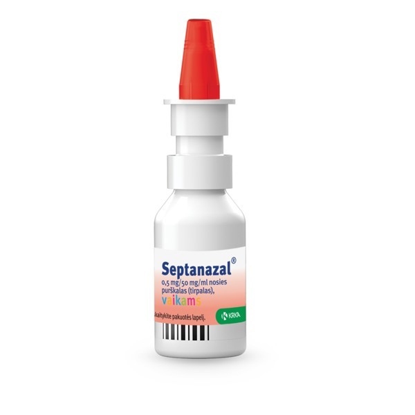 Septanazal 0,5 mg/50 mg/ml