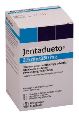 Jentadueto 2,5 mg/850 mg