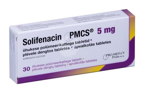 Solifenacin PMCS 5 mg