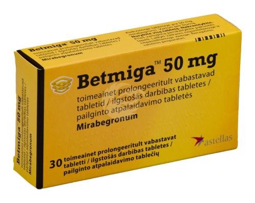 Betmiga 50 mg