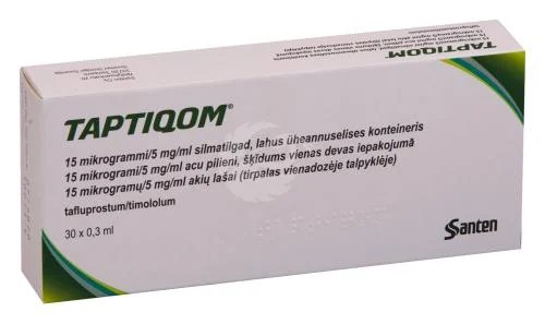 Taptiqom 15 µg/5 mg/ml