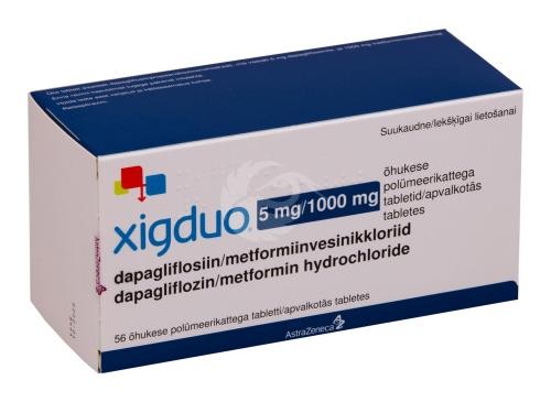 Xigduo 5 mg/1000 mg