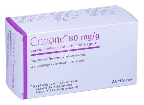 Crinone 80 mg/g