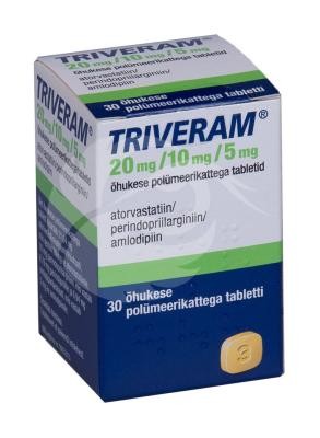 TRIVERAM 20 mg/10 mg/5 mg