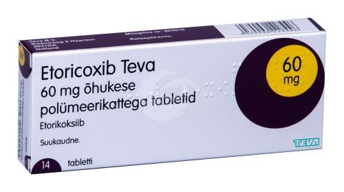 Etoricoxib Teva 60 mg