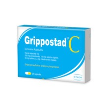 Grippostad C 200 mg/150 mg/25 mg/2,5 mg