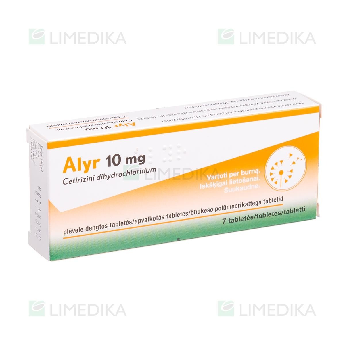 ALYR 10 mg