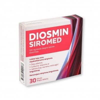 DIOSMIN SIROMED 500 mg