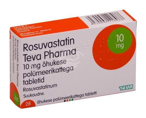 Rosuvastatin Teva Pharma 10 mg