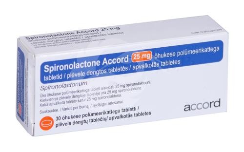 Spironolactone Accord 25 mg