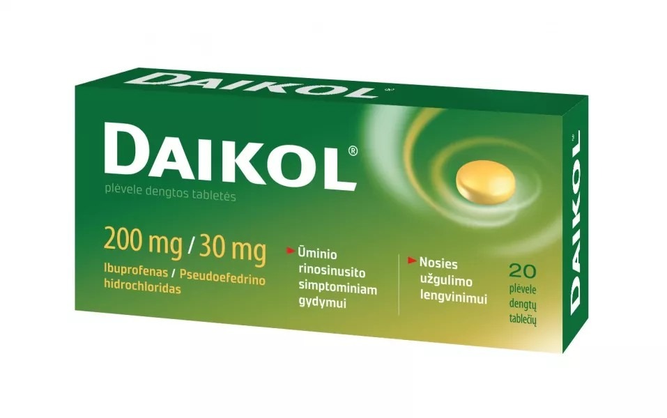 Daikol 200 mg/30 mg