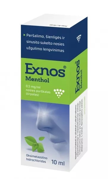 Exnos Menthol 0,5 mg/ml