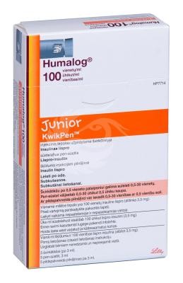 Humalog Junior KwikPen 100 V/ml