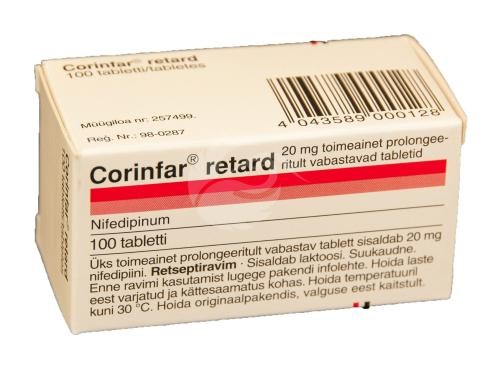 Corinfar 20 mg