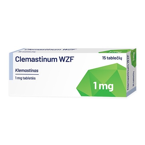 Clemastinum WZF 1 mg